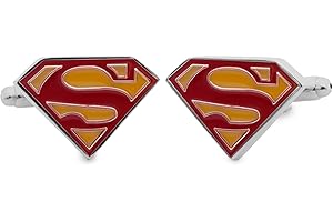 ToyCenter Superman Cufflinks – Yellow and Red