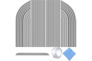 EATBALE Türschwellenrampe für Roborock for Ecovacs for Eufy Staubsaugroboter, Rollstuhlrampe Schwellenrampe für Türöffnungen mit einer Höhe von weniger als 30 mm Kehrschwellenleiste (Grau)