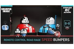 Sharper Image Toy RC Speed Bumper Road Rage One Size Red