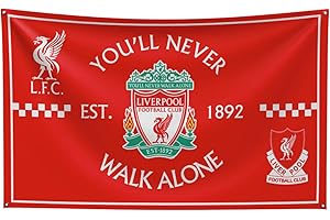 SKELASIRAL Liverpool FC "You'll Never Walk Alone"-Flagge, 90 x 152 cm