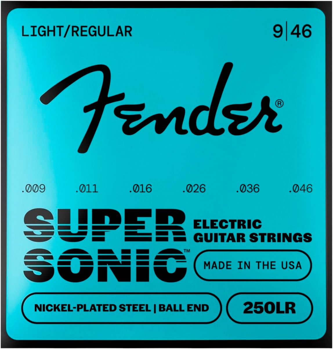 Prise en Main & Utilisation au Quotidien : Fender Super 250 Electric Guitar Strings Nick