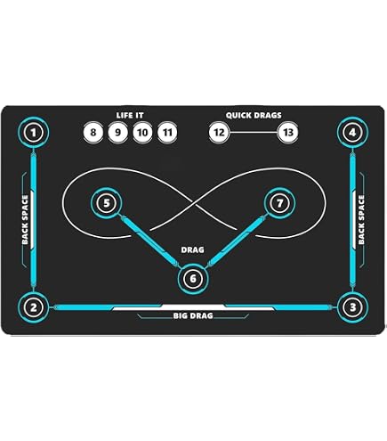 Hockey Trainingsmat Indoor & Outdoor - Draagbaar Precisie Dribbel Board Voor Voetbal En Hockey - Voor Alle Leeftijden