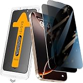Zore Apple ile uyumlu iPhone 17 2.5D Oliv Privacy Temperli Cam Ekran Koruyucu + Kolay Uygulama Aparatı Siyah