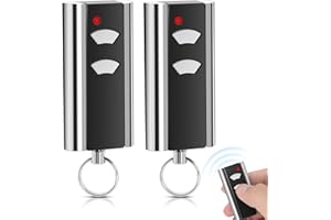 433,92MHz Garagentoröffner Fernbedienung, Handsender für Normstahl RCU 433 2K, Rolling Code Garagentoröffner Kompatibel mit RCU 433-2, RCU 433-4, EA433 2KM, EA433 2KS, T433-4 handsender (2 Stück)