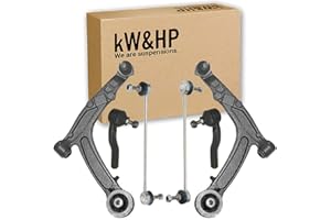 KW&HP KIT 6PZ BRACCETTI SOSPENSIONE AVANTRENO COMPLETO DI BRACCI, BIELLETTE E TESTINE STERZO PER PANDA 2° SERIE (169)