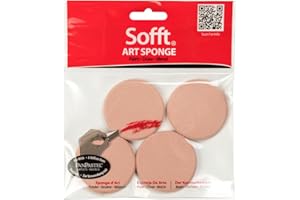 PANPASTEL Sofft Artist Tools by GOLDEN, spugne rotonde, confezione da 4, pastelli per artisti professionisti