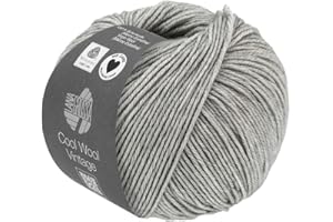 ‎LANA GROSSA LANA GROSSA Cool Wool Vintage | Merinoklassiker mit Ton-in-Ton Farbeffekt | Handstrickgarn aus 100% Schurwolle (Merino extrafein) | 50g Wolle zum Stricken & Häkeln | 160m Garn FB 7369