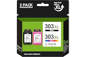NEIBER ATOPINK 303 kartridże do drukarki, wielopak, kartridże 303 XL, czarne i kolorowe, kompatybilne z HP 303, 303XL do HP Envy Photo 7830 6230 7134 6232 7130 6220 6234 7100 7155 7800 7855 7864