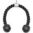 NC Heavy Duty Nylon Triceps Rope Attachment Pull Down/Extension (Pack of 1).
