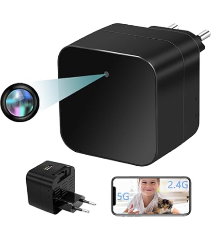 Telecamera Nascosta 1080P Plug And Play - No WiFi, Registrazione A Loop, Fino 256 GB, Per Sorveglianza Domestica - Foto 6