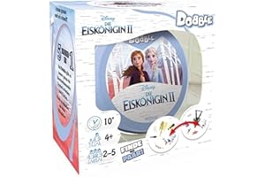 Zygomatic, Dobble Disney La Reine des Neiges II Jeu de Cartes pour Enfants 2 à 8 Joueurs à partir de 6 Ans et Plus 15 Minutes en Allemand Multicolore