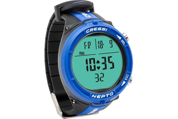 Montre_Ordinateur de Plongée en Apnée, Taille Unique, Unisexe Adulte