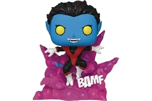 Funko Pop! Deluxe: X-Men - Nightcrawler (Teleporting) (Glows in the Dark) (PX Previews Exclusive) #1124 Bobble-Head Vinyl Figure