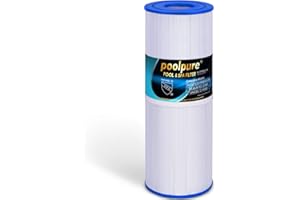 POOLPURE Spa Filter for Hot Tub Compatible with Pleatco PRB50-IN, PRB501N, Unicel C-4950, Filbur FC-2390, Dynamic 03FIL1600, Pentair R173434, 50 sq. ft. Spa Filter Cartridge 5 X 13