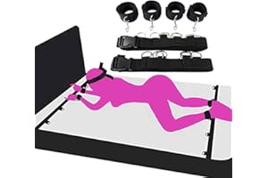 DOOISUUE Amarres de Cama B-D-S-N Accesorios Ajustable Fáciles de Transportar Correa De Cabecera 7D1402