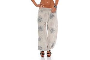 malito more than fashion ito Bombacho con Veraniego diseño Boyfriend Pantalón Sudadera Baggy 7181 Mujer Talla Única