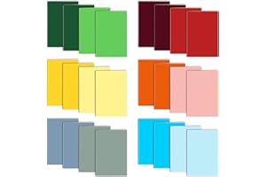 DWIYITTN 24 Pack Pocket Notebook, 8.5x12.5cm Handy Mini Notebook Lined 36 Page Blank Colored Mini Notepad Bulk for Party Bags Small Project Writing Note Taking Sketch
