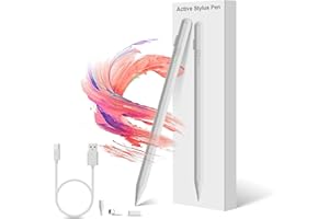 YEEMIE Stylus-Stift für iPad Apple 2018–2023, Apple Pencil,iPad Stift für iPad Pro 12,9"/11", iPad 10/9/8/7/6, iPad Air, iPad Mini,USB-C-Schnellladung, Palm Rejection, Neigungsempfindlichkeit