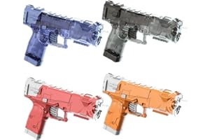 ANYINGKAI Wasserpistole Spielzeug für Kinder,4 Stück Wasserspritzpistole Klein,Mini Wasserpistolen,Premium Wasserpistolen Set,Wasser Spritzpistole Kunststoff,Wasser Spritzpistole für Sommerpartys im Freien
