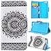 Produktbild SMART LEGEND Lederhülle für Doogee X5 / X5 Pro Ledertasche Hülle Mandala Muster Design Schutzhülle Premium PU Schutz Leder Flip Case Wallet Protective Cover Innere Weiche Silikon Bookcase Backcover Handy Tasche Schale mit Kartenfächer Magnetverschluß Standfunktion Etui