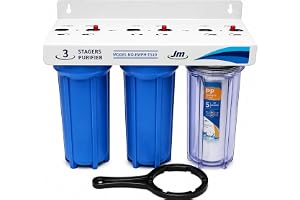 3 STAGE WATER FILTRATION SYSTEM 10 INCH