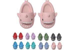 YImoomus Sharklas Originales NiñO, Sharky Chanclas Suela Gruesa Antideslizante, Sharklas Niña Tiburón Verano Zapatillas