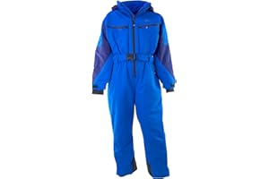 Slamotex Kinder Schneeanzug Schneeoverall Mädchen Jungen Gefütterter Wasserabweisender und Windfester Skianzug Skioverall Größe 140-176 HA017-24