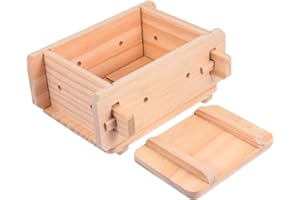 LUXSHINY 1 Set di Legno Tofu Maker della Pressa in Legno Tofu Tofu Creatore Tofu Premere per La Cucina di Casa Tofu Press Presser Formaggio Creatore della