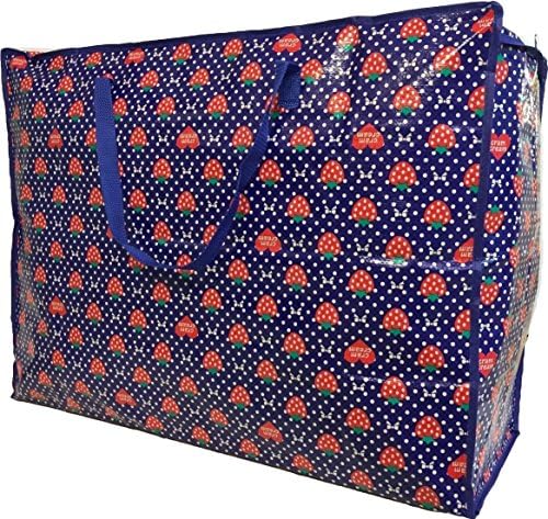 2X Piece Jumbo XL 74m Laundry Washing Storage Moving Clothing Quilts Excess Luggage Bag X-Large Pattern Design Assorted x2