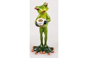 Formano Rana con taza de café, diseño de rana