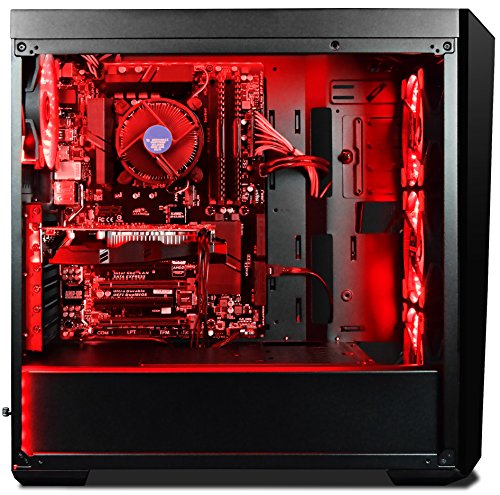 VIBOX Nebula GS660-1 Gaming PC Ordenador de sobremesa con Cup  n de Juego  3 5GHz Intel Pentium Dual-Core Procesador  Nvidia GeForce GTX 1050 Tarjeta Grafica  8GB DDR4 RAM  1TB HDD  Sin OS 