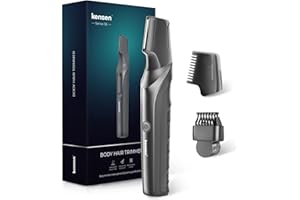 kensen Golarka intymna dla mężczyzn, w kształcie litery V, dla mężczyzn, do okolic intymnych, wodoszczelna, golarka typu C, golarka do ciała, dla mężczyzn, na mokro, suche, dla mężczyzn, nóg, klatki