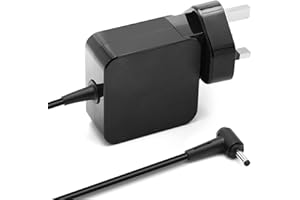 VUOHOEG 45W Laptop Charger Compatible with ASUS VivoBook 14 15 S14 S15 E203M E406M E410M X553M X553S X540L X540UA X540SA X540LA X556U X556UA Zenbook UX303U UX305 UX305F UX305C 19V 2.37A Power Supply Adapter