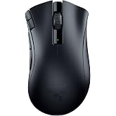 Razer DeathAdder V2 X HyperSpeed - Kablosuz Oyun i&ccedil;in Ergonomik Mouse (235 Saat Pil &Ouml;mr&uuml;, HyperSpeed Kablosuz, 14K DPI Optik 