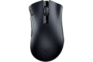 Razer DeathAdder V2 X HyperSpeed - Mouse Ergonomico per il Gioco Wireless (235 ore di Durata Della Batteria, Sensore Ottico 14K DPI, Interruttori Meccanici Gen-2, 7 Pulsanti Programmabili) Nero