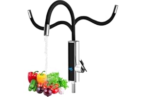 HONEYHOUSE 3000 W natychmiastowy podgrzewacz wody kran bezzbiornikowy grzejniki kuchnia elektryczny kran z gorącą wodą elektryczny podgrzewacz wody łazienka 3 sekundy szybkie nagrzewanie kran woda kran z