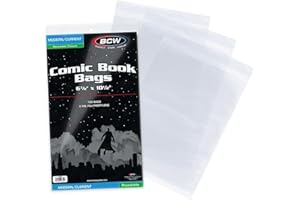 BCW Resealable Current Comic Book Bags (100 ct.) [Importación alemana]