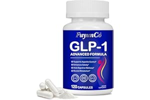 BUYOURTASTE GLP-1 Supplement, GLP1 Probiotic for Digestive Care & Gut Health, Natural GLP Supplement with Synbiotics, Hops Flower Extract & Eriocitrin, 120 Capsules for Metabolism, Digestion & intestinal Health