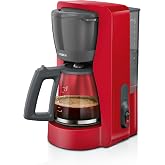 Bosch - Drip Coffee Maker, Ergonomic Glass Jug, Removable Water Tank | Auto shut off for your safety and peace of mind with e