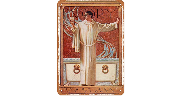 Amazon.de: Elfenbein-Seife), Vintage-Look, Metall, Reproduktion