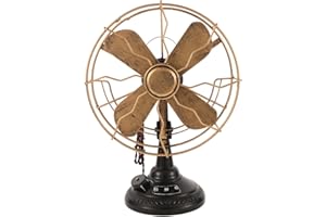 ABOOFAN Ventilador De Mesa Vintage Estilo Retro Modelo De Ventilador De Mesa Ventilador De Pie De Plástico Ventiladores Antiguos Para El Hogar Ventilador De Escritorio Para Dormitorio