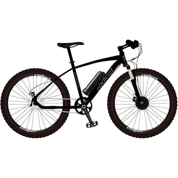 eadicct Unisex Single Speed Electric Cycle with Front Suspension and Disc  Brakes Electric Bicycle | Matt Black : Amazon.in: Sports, Fitness \u0026 Outdoors