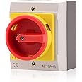 JS4P16A-G Emergency Disconnect Switch in Enclosure - 16A - 4-Pin Built-In Version