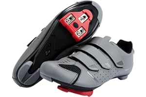 ZOKSOVE Peloton Shoes Mens Size 7 to 15 - Compatible with Shimano 2 Bolt Spin Shoes SPD Clips - 3 Bolt Delta Cleats Cycling Shoes - Indoor Outdoor Road Bike Shoes for Men Women