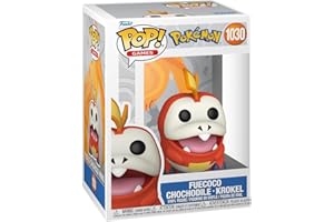 Funko Pop! Games: Pokemon - Fuecoco - Figura in Vinile da Collezione - Idea Regalo - Merchandising Ufficiale - Giocattoli per Bambini e Adulti - Video Games Fans - Figura per i Collezionisti
