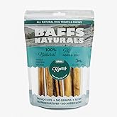 Baffs Naturals Dana Kamış 100% Doğal K&ouml;pek &Ouml;d&uuml;l Maması (100 gr)
