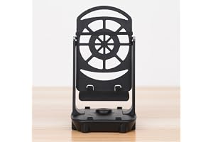 PANCA Automatic Step Earning Swing Device Mobile Phone Shaker Rocker for 2 Phones Adjustable Phone Holder Mount for Recording, Gaming & Step Counting Support (Black, 1 Pc)