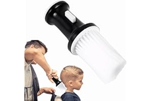 LATRAT Spazzola professionale multiuso per parrucchiere Clean Neck Duster Soft, Barber Haircut Tools con design Bottom Cap per aggiungere talco, taglia piccola