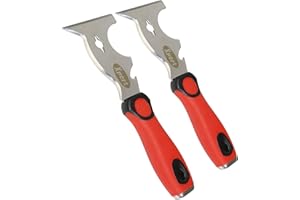 Xpert-60 2 x Multi Knife Bead Glass Removal UPVC Window Deglazing Tool Chisel Scraper Blade