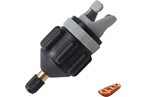 WLVINSON SUP Adapter für Kompressor,SUP Pumpe Adapter für Schlauchboot,Ventiladapter Zubehör,Luftventiladapter,Passend für Stand up Paddling Board,Inflatable Paddle Boards,Kajak,Elektrische Luftpumpe Adapter